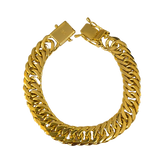 Pulseira Grumet 13mm Banhado a Ouro 18k